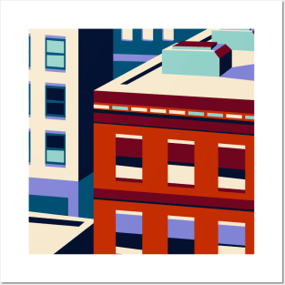 buildings Posters and Art